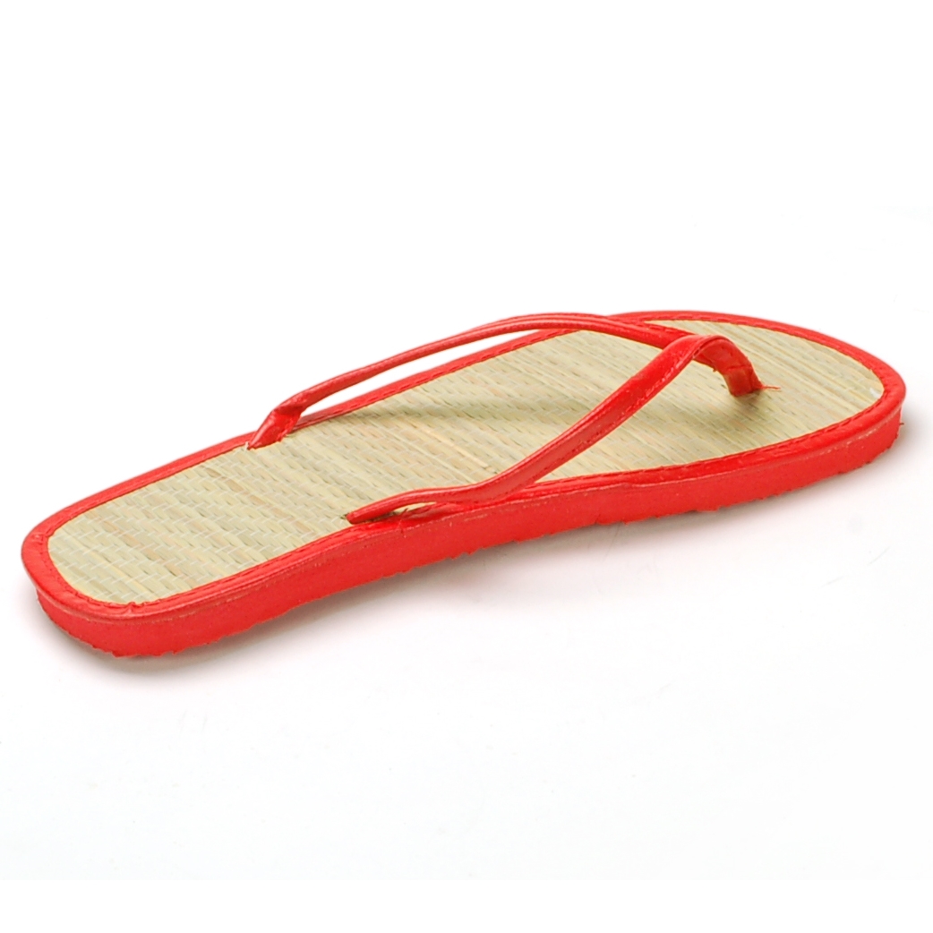 Womens Bamboo Sandal Flip Flops Light Flats Beach Summer Shoe Comfort